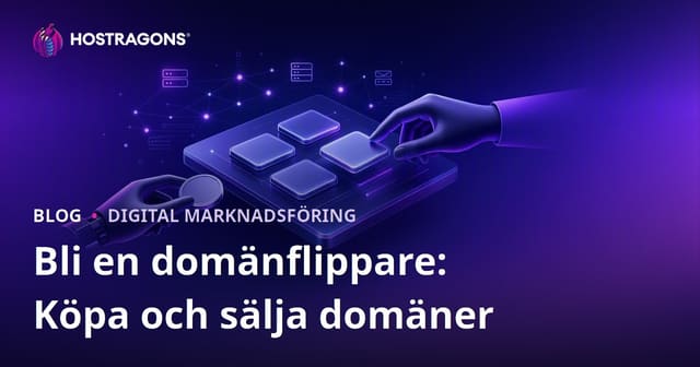 Bli en domänflippare: Tjäna pengar på köp och försäljning av domännamn