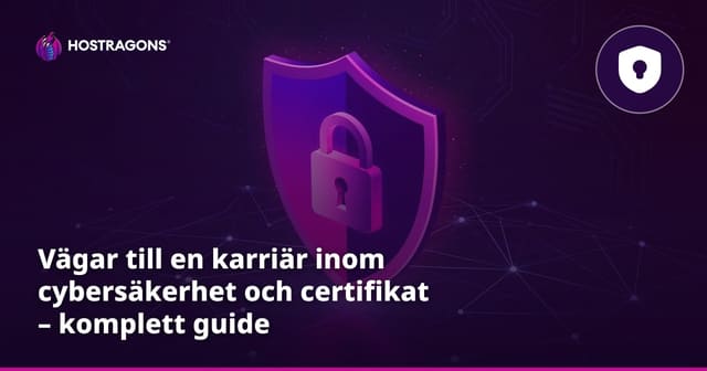 Vägar till en karriär inom cybersäkerhet och certifikat – komplett guide