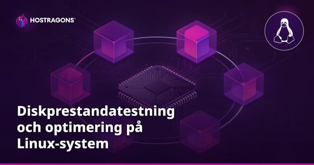 Diskprestandatestning och optimering på Linux-system
