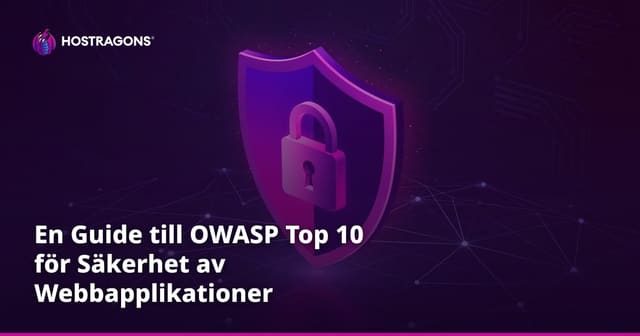 En Guide till OWASP Top 10 för Säkerhet av Webbapplikationer