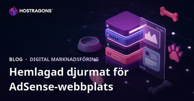 Endast Hemlagad Husdjursmat Recept Nisch AdSense Webbplats