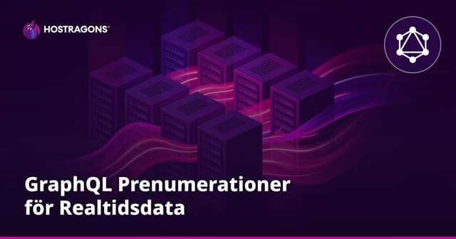GraphQL Prenumerationer för Realtidsdata