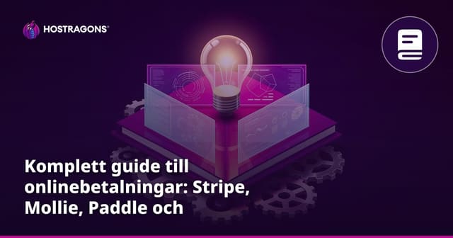 Komplett guide till onlinebetalningar: Stripe, Mollie, Paddle och alternativ