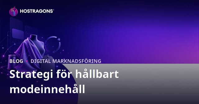Hållbart Mode och Innehållsstrategi för Återvunna Tyger