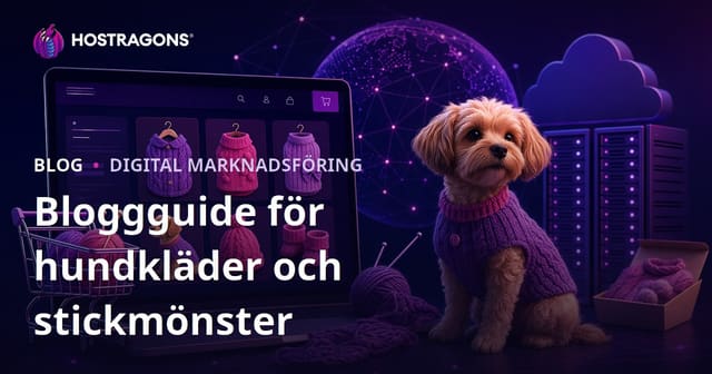Hemmagjorda Hundkläder och Stickmönster: En E-Handelsguide