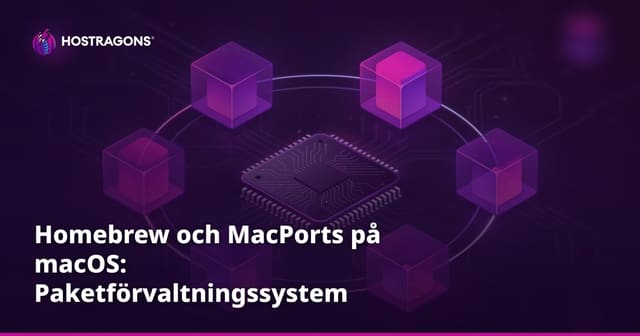 Homebrew och MacPorts på macOS: Paketförvaltningssystem