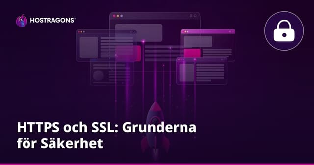 HTTPS och SSL: Grunderna för Säkerhet