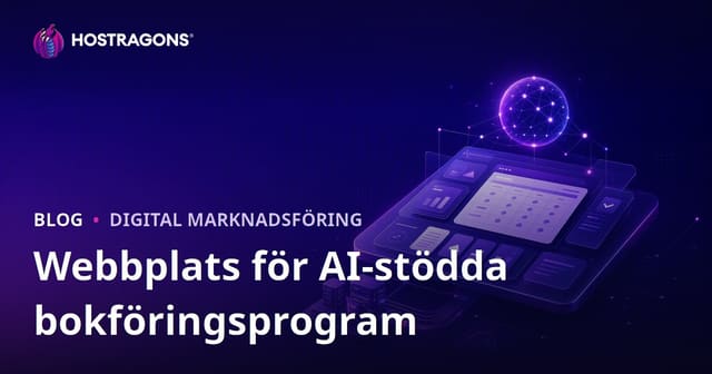 Hur Man Skapar en B2B Finanswebbplats som Endast Granskar AI-Stödda Bokföringsprogram