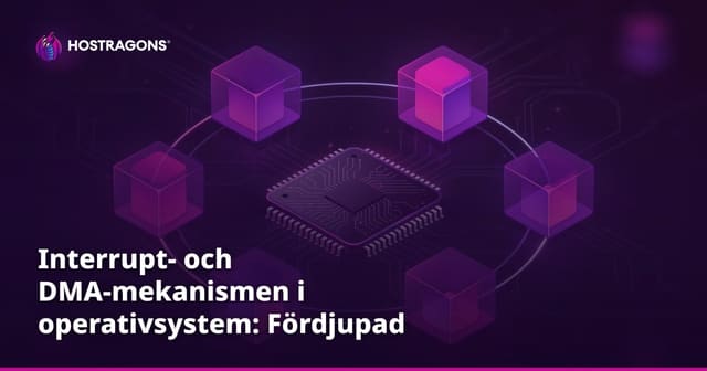 Interrupt- och DMA-mekanismen i operativsystem: Fördjupad guide