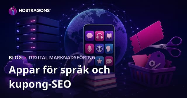Jämförelse av Appar för Att Lära Sig Främmande Språk och SEO för Rabattkodssajter