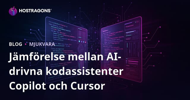 Jämförelse mellan AI-drivna kodassistenter Copilot och Cursor