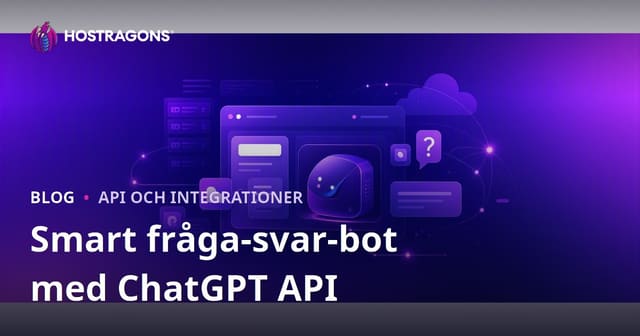 Lägga till en anpassad smart fråge-och-svar-bot med ChatGPT API på din webbplats