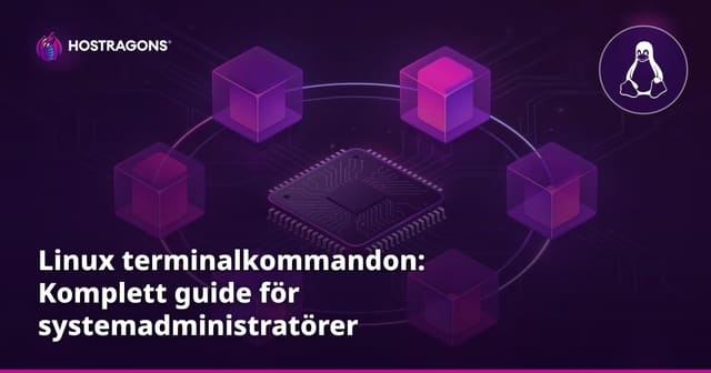 Linux terminalkommandon: Komplett guide för systemadministratörer