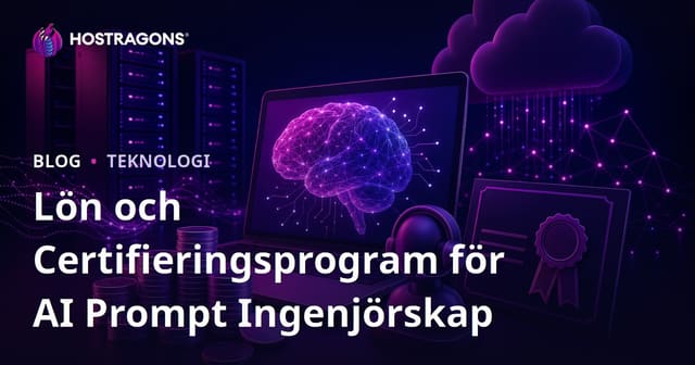 Lön och Certifieringsprogram för AI Prompt Ingenjörskap