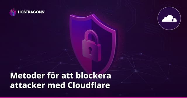 Metoder för att blockera attacker med Cloudflare