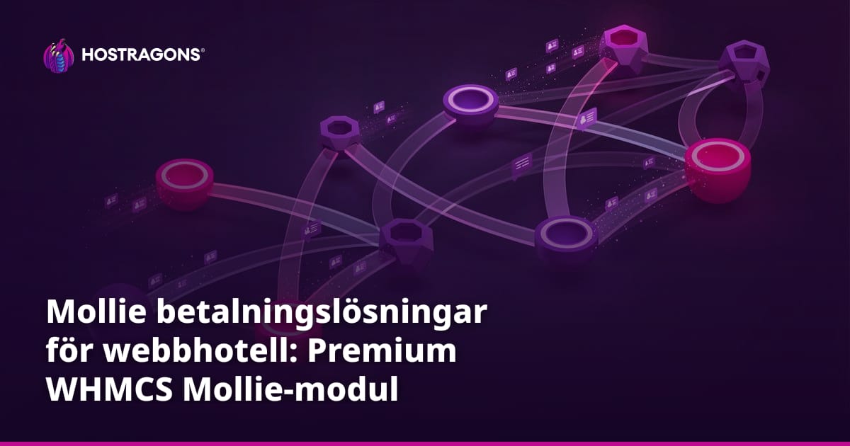 Mollie betalningslösningar för webbhotell: Premium WHMCS Mollie-modul