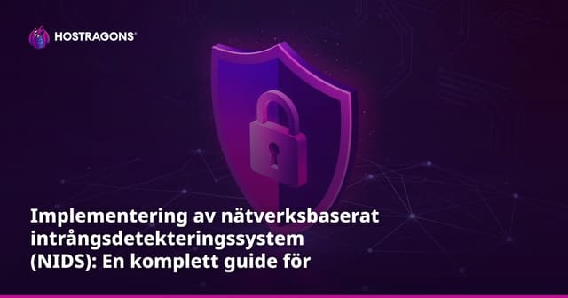 Implementering av nätverksbaserat intrångsdetekteringssystem (NIDS): En komplett guide för svensk IT-säkerhet