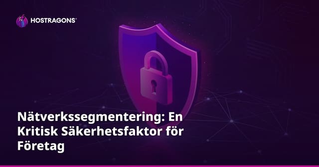 Nätverkssegmentering: En Kritisk Säkerhetsfaktor för Företag