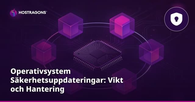 Operativsystem Säkerhetsuppdateringar: Vikt och Hantering