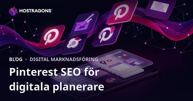 Pinterest SEO för Digitala Planerare och iPad Dagboksapplikationer
