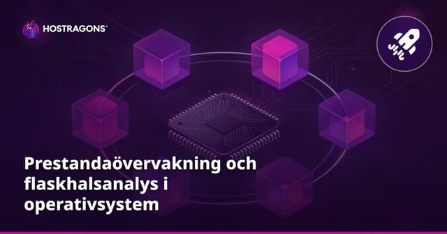 Prestandaövervakning och flaskhalsanalys i operativsystem