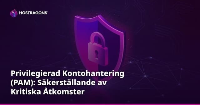Privilegierad Kontohantering (PAM): Säkerställande av Kritiska Åtkomster