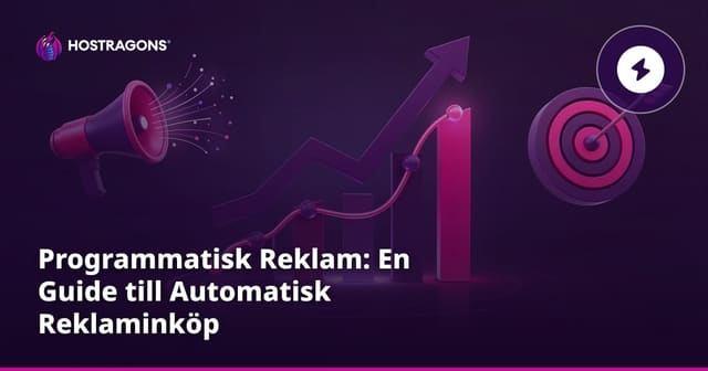 Programmatisk Reklam: En Guide till Automatisk Reklaminköp