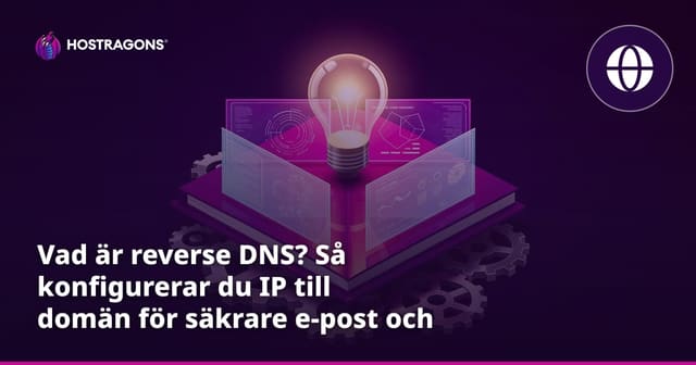 Vad är reverse DNS? Så konfigurerar du IP till domän för säkrare e-post och server