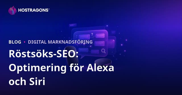 Röst Sök SEO: Optimering för Amazon Alexa och Apple Siri med Frågor och Svar