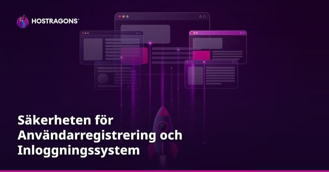 Säkerheten för Användarregistrering och Inloggningssystem