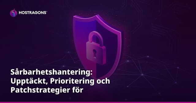 Sårbarhetshantering: Upptäckt, Prioritering och Patchstrategier för IT-säkerhet