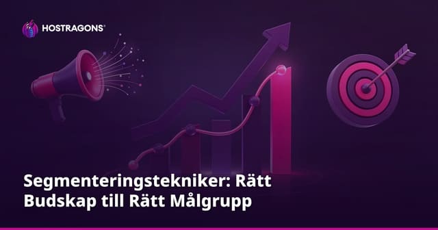 Segmenteringstekniker: Rätt Budskap till Rätt Målgrupp