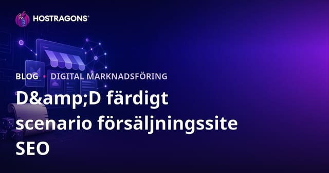 SEO för Försäljning av Färdiga Scenarier för Bordrollspel (D&D)