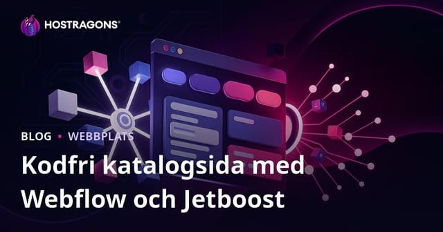 Skapa en kodfri avancerad filtreringskatalog med Webflow och Jetboost