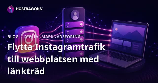 Skapa Linkträd (Alternativ till Linktree) för att Fördela Instagram-trafik till Din Webbplats