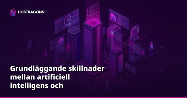 Grundläggande skillnader mellan artificiell intelligens och maskininlärning