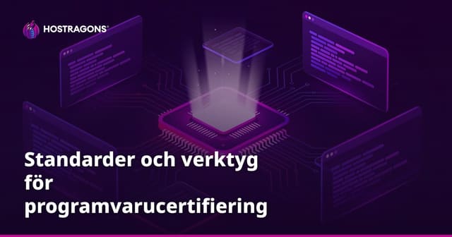 Standarder och verktyg för programvarucertifiering