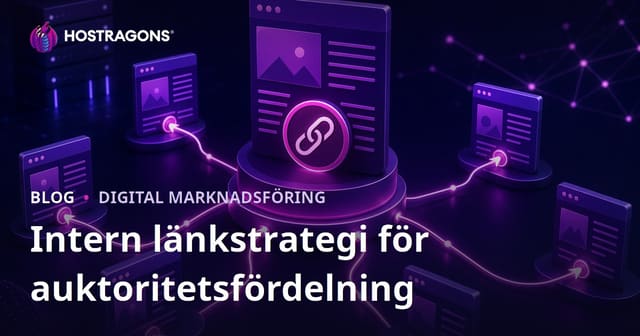 Strategi för Intern Länkning som Fördelar Sidauktoritet