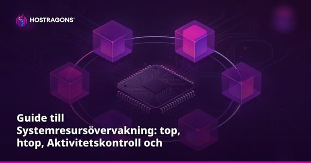 Guide till Systemresursövervakning: top, htop, Aktivitetskontroll och Aktivitetshanteraren