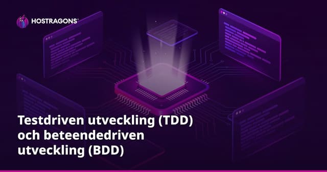 Testdriven utveckling (TDD) och beteendedriven utveckling (BDD)