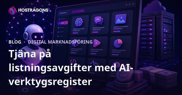 Tjäna pengar genom att skapa en AI-verktygsförteckning