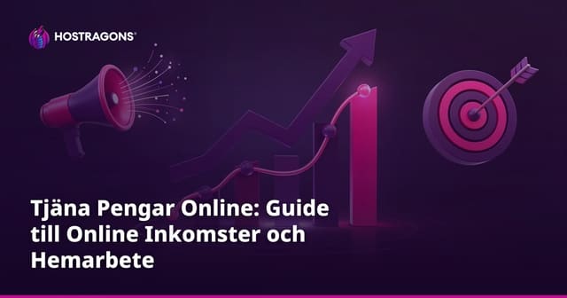 Tjäna pengar på nätet: En guide till onlineinkomster och arbete hemifrån