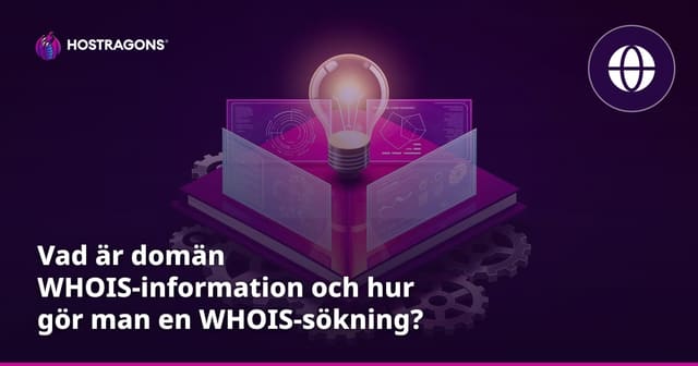 Vad är domän WHOIS-information och hur gör man en WHOIS-sökning?