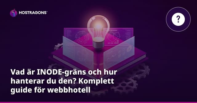 Vad är INODE-gräns och hur hanterar du den? Komplett guide för webbhotell