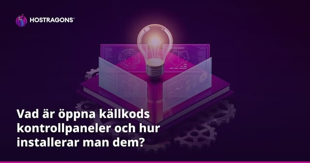 Vad är öppna källkods kontrollpaneler och hur installerar man dem?