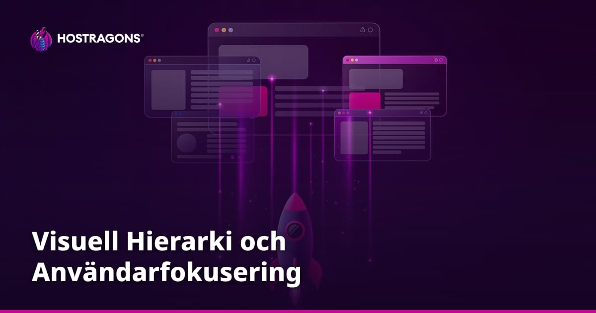 Visuell Hierarki och Användarfokusering