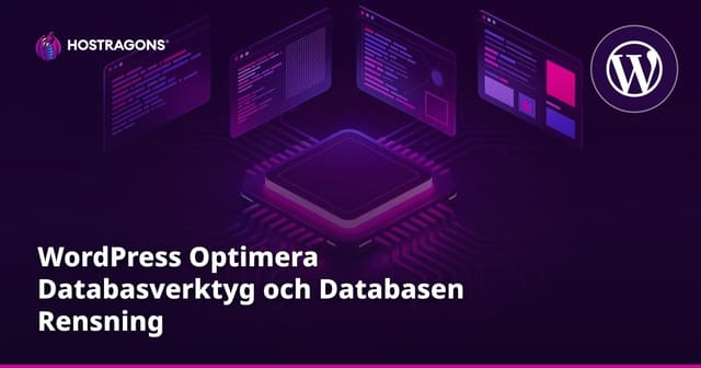 Verktyg för att optimera WordPress-databasen och databasrensning