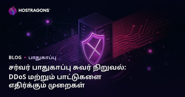 சர்வர் பாதுகாப்பு சுவர் நிறுவல்: DDoS மற்றும் பாட்டுகளை எதிர்க்கும் முறைகள்