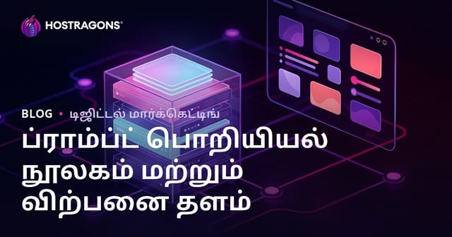 செயற்கை நுண்ணறிவு புரொம்ப்ட் பொறியியல் நூலகம் மற்றும் விற்பனை இணையதளம் அமைப்பது