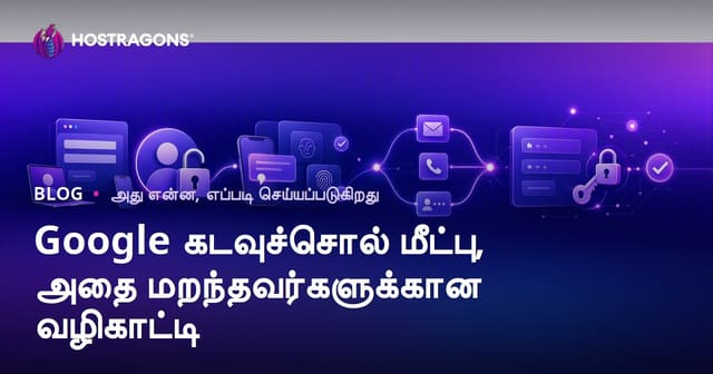 Google கடவுச்சொல் மீட்பு, அதை மறந்தவர்களுக்கான வழிகாட்டி